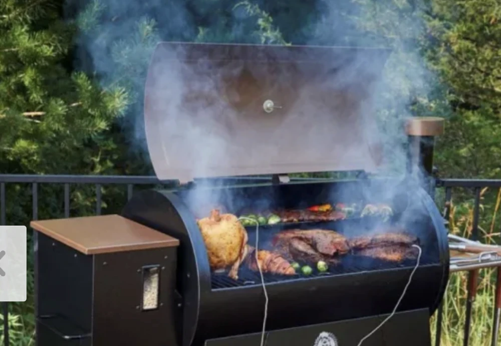 wood pellet smoker and grill