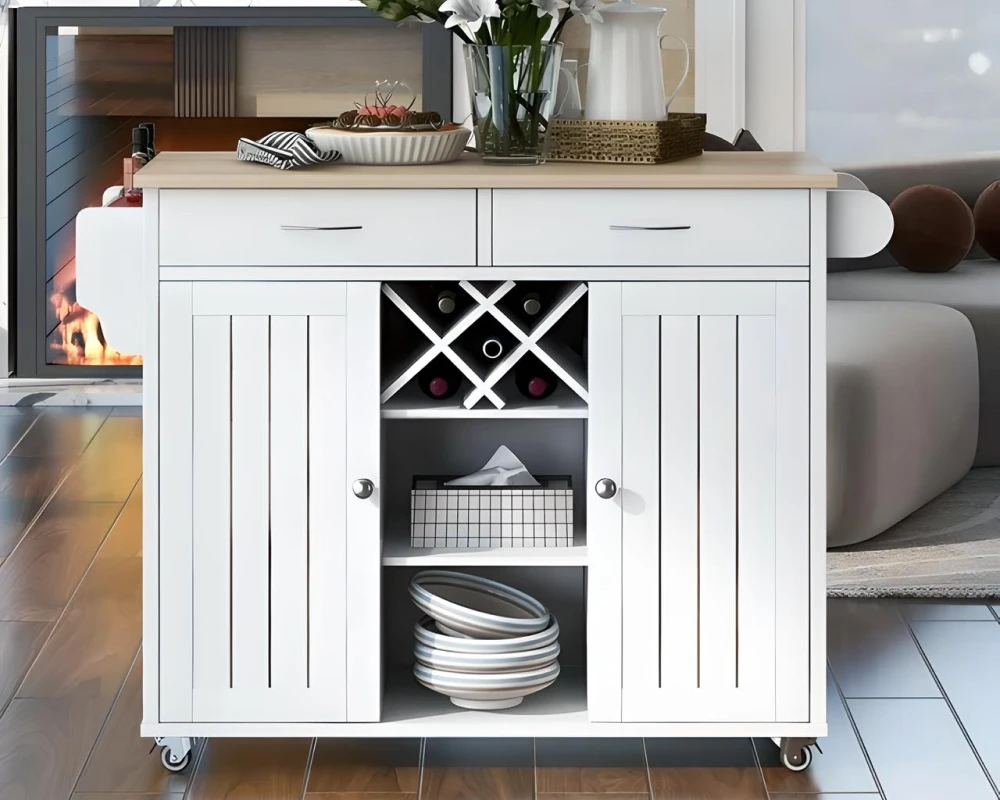 small kitchen islands with seating and storage