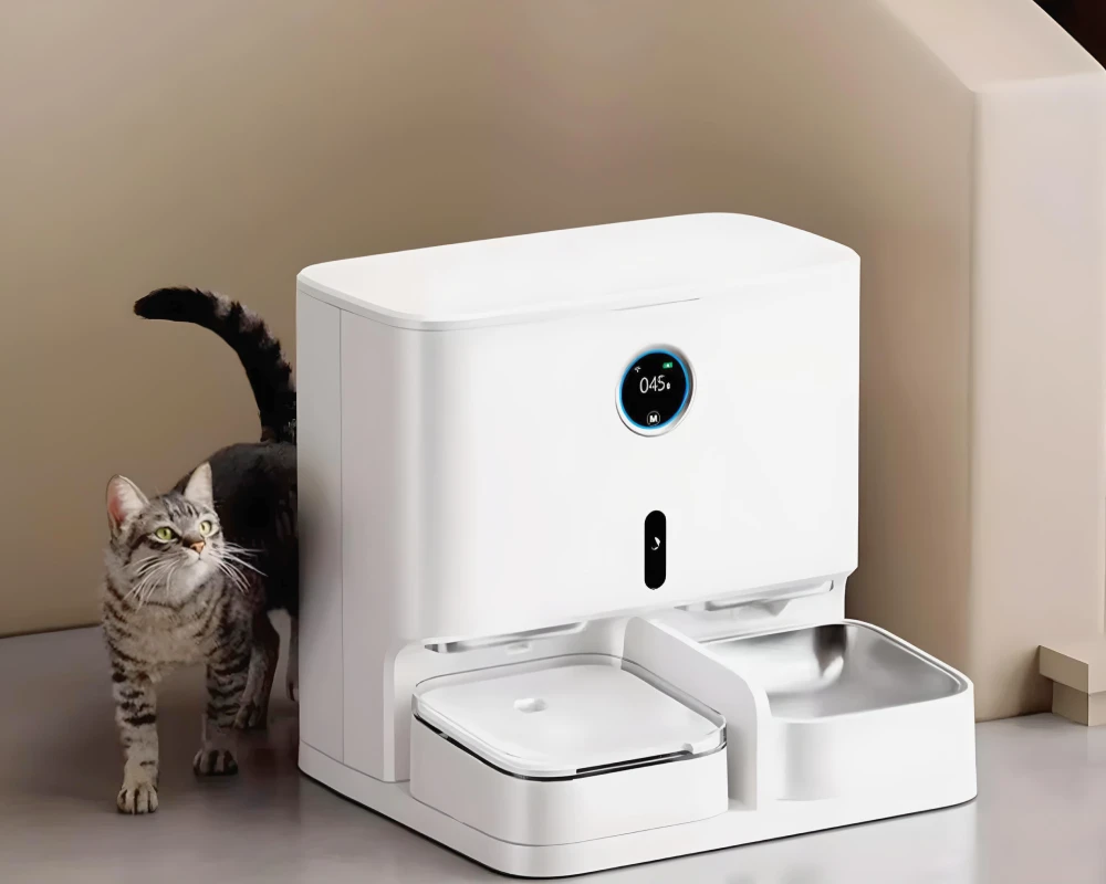 automatic pet food feeder