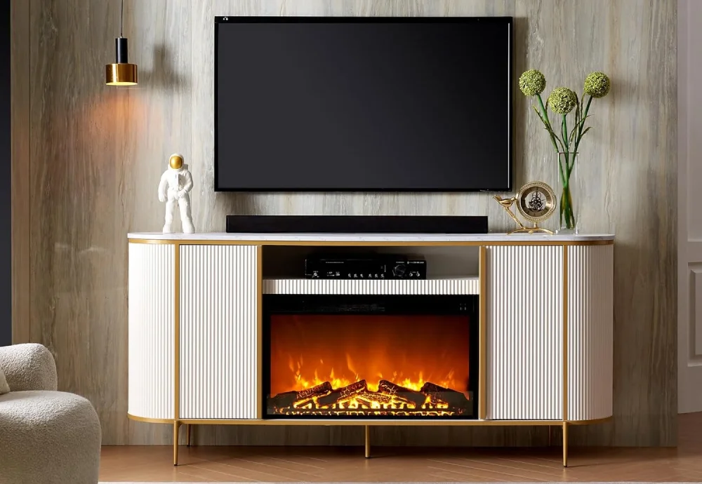 living room electric fireplace